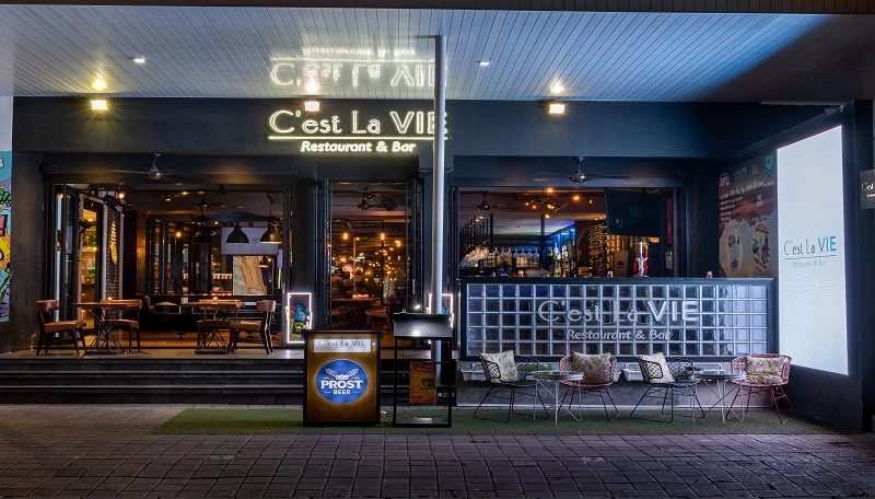 C’est La Vie Restaurant & Bar: A Relaxed Place to Eat and Drink in Seminyak 1 C’est La Vie Restaurant & Bar, restaurant in Seminyak