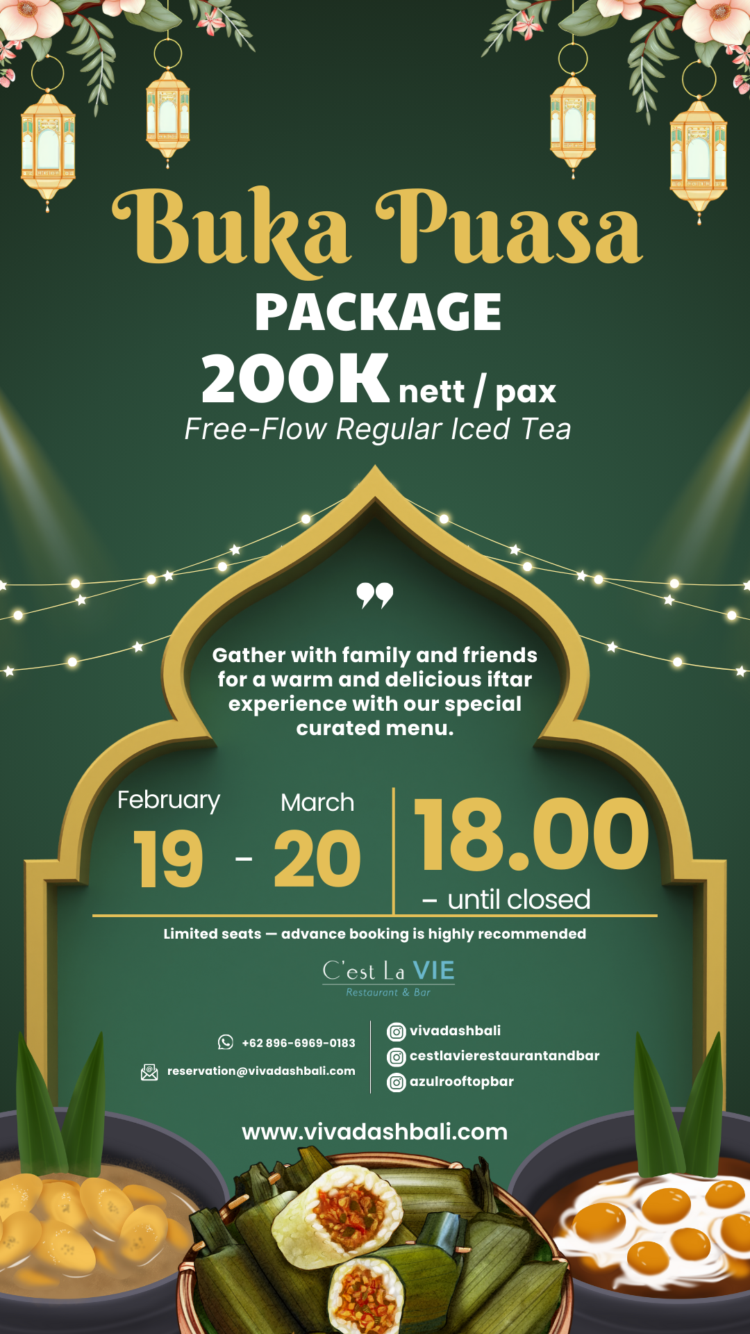 Buka Puasa Package Viva Dash Hotel