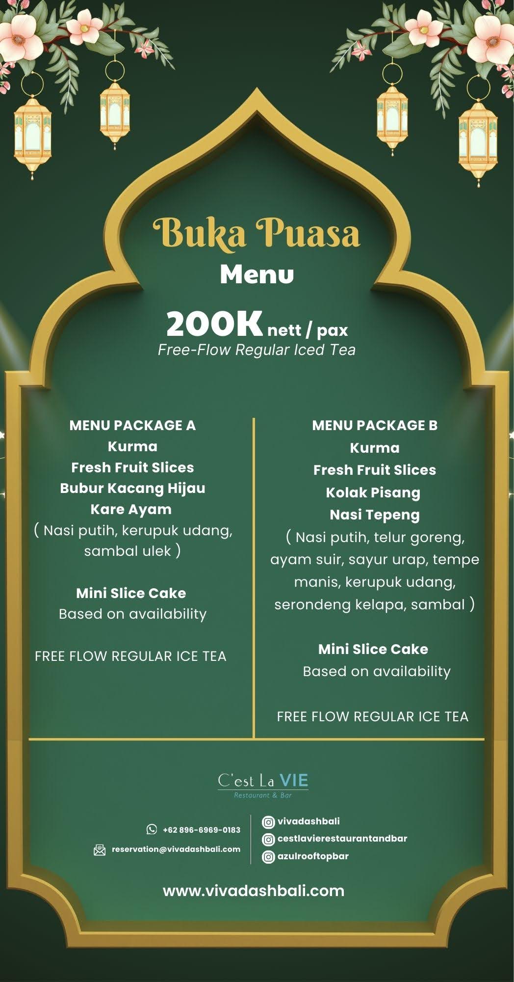Buka Puasa in Seminyak | Iftar Package at Viva Dash Hotel Bali 3 unnamed 1 1